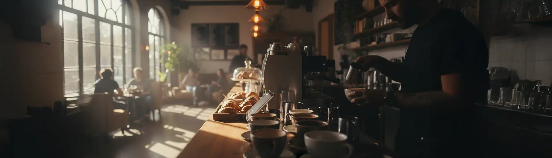 Coffee Masters Start Up and Supply Service Top Banner